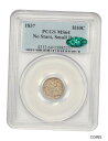 yɔi/iۏ؏tz AeB[NRC RC   [] 1837 H10c PCGS/CAC MS64 (No Stars, Small Date) Popular Type Coin