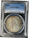 【極美品/品質保証書付】 アンティークコイン コイン 金貨 銀貨 [送料無料] 1898-P Morgan Silver Dollar PCGS MS65 - White Coin w/ Some Peripheral Rim Toning