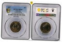  アンティークコイン コイン 金貨 銀貨  2007 Australia $1 Year of Peacekeeping Coin PCGS MS66 #7851