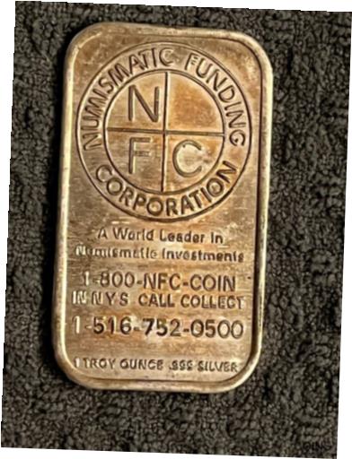 【極美品/品質保証書付】 アンティークコイン コイン 金貨 銀貨 送料無料 Numismatic Funding Corporation Harry Truman Quote One Ounce .999 Fine Silver Bar