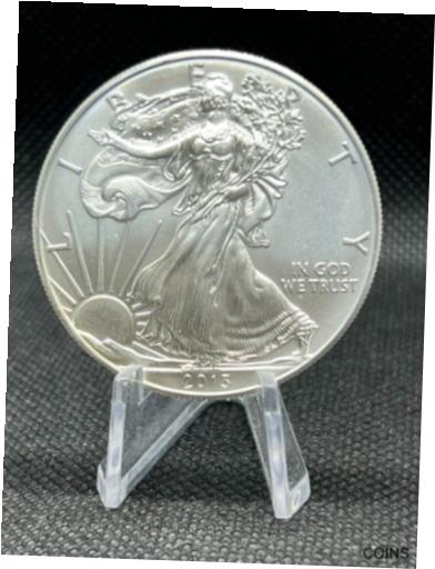 【極美品/品質保証書付】 アンティークコイン コイン 金貨 銀貨 [送料無料] 2013 American Eagle MS 1 oz .999 Silver #3023