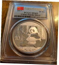 2019 10 元銀中国パンダ PCGS MS70 パンダ ファースト ストライク ラベル 2017 China Panda 10 Yuan 30g Silver Bullion Coin First Strike .999 PCGS MS69