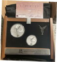 フェンリル 2 オンス シルバー コイン 10 マルク ゲルマニア 2022 2021 Mexico Libertad 2-Coin Silver 2 oz & 5 oz Reverse Proof Set