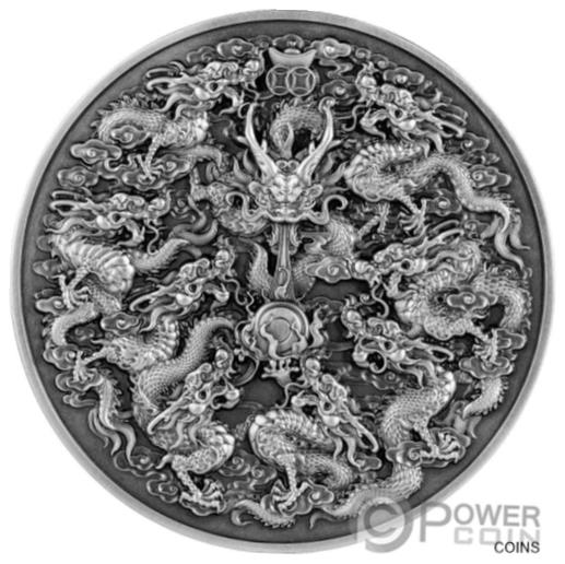 ץʡɥ꥽㤨֡ڶ/ʼݾڽա ƥ  NINE SONS OF THE DRAGON KING Silver Coin 35$ Tokelau 2022 [̵] #scf-wr-013231-191פβǤʤ1,256,500ߤˤʤޤ