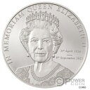  アンティークコイン コイン 金貨 銀貨  IN MEMORIAM QUEEN ELIZABETH II 1 Oz Silver Coin 5$ Cook Islands 2022