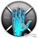 BITCOIN バーニング 1 オンス銀貨 2$ ニウエ 2022 WILHELM RONTGEN DEATH 100th Anniversary Silver Coin 500 Francs CFA Cameroon 2023