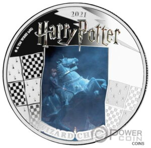 アレキサンダー大王 古代ギリシャ 金貨 5$ クック諸島 2022 WIZARD CHESS Harry Potter 1 Oz Silver Coin 5$ Samoa 2021
