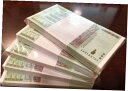 本物 2008 50 兆ドル ジンバブエ AA フローレスミント UNC 100 紙幣 COA #oof-wr-013253-170 AUTHENTIC 200...
