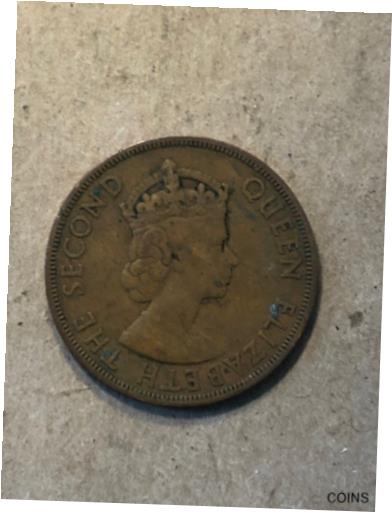 【極美品/品質保証書付】 アンティークコイン コイン 金貨 銀貨 [送料無料] 1958 2 (TWO) Cent Coin British Caribbean Territories Eastern Group Nice Coin 2