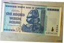  アンティークコイン コイン 金貨 銀貨  Zimbabwe 100 Trillion Dollars 2008 AA P-91 Banknote New UNC Zim .Blue Light Cert