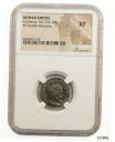 2020 ニウエ $2 アテネ フクロウ - ルテニウム & ホロ - 1 オンス シルバー コイン + スワロフスキー Cr.- Roman Silver Antoninianus of Gallienus (AD 253-268) NGC (XF)