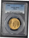 1882 S $1 モーガン シルバー ダラー MS67 PCGS 見事なオールド グリーン ラベル PM0078 1908 Indian Head Gold ...