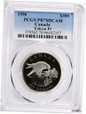 【極美品/品質保証書付】 アンティークコイン プラチナ 1996 Canada 1oz Platinum $300 Peregrine Falcon PCGS PR70DCAM Proof POPULATION 1 [送料無料] #pot-wr-013307-1399