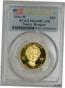 【極美品/品質保証書付】 アンティークコイン 金貨 2016-W 10 Nancy Reagan First Strike Spouse Gold PR69 DCAM PCGS 935990-13 送料無料 got-wr-013307-1659