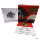 【極美品/品質保証書付】 アンティークコイン 銀貨 Batman Classic TV Series Batusi 1 oz .999 Silver $2 Proof Coin 2020 Niue COA [送料無料] #scf-wr-013308-224