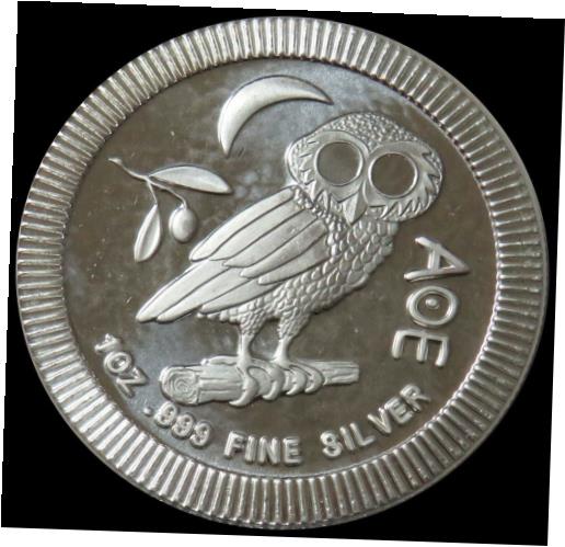  アンティークコイン コイン 金貨 銀貨  2020 SILVER NIUE $2 ATHENIAN OWL COIN