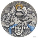  アンティークコイン コイン 金貨 銀貨  SHAMBHALA LEGENDARY LANDS 2022 2 oz High Relief Pure Silver Coin - Niue