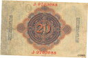 ץʡɥ꥽㤨֡ڶ/ʼݾڽա ƥ Ų Germany 20 Mark 19.2.1914 Series J Circulated Banknote PMGG1 [̵] #oof-wr-013355-1534פβǤʤ43,750ߤˤʤޤ