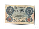  アンティークコイン コイン 金貨 銀貨   Banknote, Germany, 20 Mark, 1914, EF