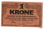 デンマーク王国国立銀行 コペンハーゲン 1 クローネ 1914 F/VF Denmark Kingdom National Bank Copenhagen 1 Krone 1914 F/VF 52,500円