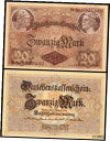 yɔi/iۏ؏tz AeB[NRC RC   [] Germany 20 Mark 1914 XF+ P. 48 Banknote