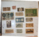 【極美品/品質保証書付】 アンティークコイン コイン 金貨 銀貨 送料無料 13 Germany Pfennig Notes WW1-1920 039 s Unusual Images Styles Lot 6