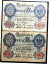 ڶ/ʼݾڽա ƥ    [̵] Rare 1914 Ancient Germany 20 Mark Bank Note 2pcs F (FREE 1 Banknote) #D4290