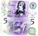 yɔi/iۏ؏tz AeB[NRC d LIA ANTOOTICA 5 Sivar Banknote World Polymer Money FUN/ART Note 2017 Pirate [] #oof-wr-013365-1626