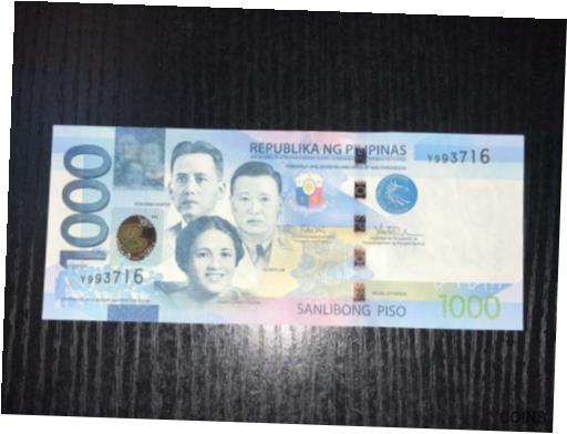 フィリピン NGC シリーズ 2017F 1000 ペソ紙幣 - ドゥテルテ/テタンコ Philippines NGC Series 2017F 1000 Pesos Banknote - Duterte/Tetangco