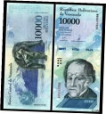【極美品/品質保証書付】 アンティークコイン 硬貨 VENEZUELA 10000 (10,000) Bolivar Fuerte, 2017, P-98, UNC World Currency 送料無料 oof-wr-013365-694