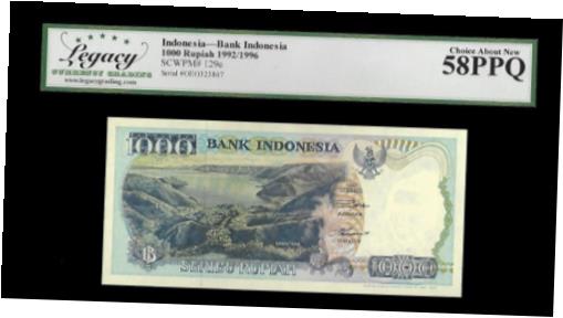 インドネシア銀行 インドネシア 1000 ルピア 1992-1996 Legacy58 Indonesia Bank Indonesia 1000 Rupiah 1992-1996 Legacy58