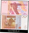西アフリカ諸国 コートジボワール 1000 1,000 フラン 2018 Pick-115Ar UNC WEST AFRICAN STATES Ivory Co...
