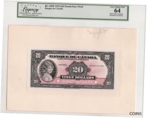 ץʡɥ꥽㤨֡ڶ/ʼݾڽա ƥ Ų CANADA 1935 LCG UNC-64-68 PPQ FRENCH $20 Dollars Proof QEII Banknotes BC-10FP&BP [̵] #oof-wr-013372-393פβǤʤ9,100,000ߤˤʤޤ