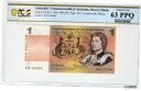 yɔi/iۏ؏tz AeB[NRC d Australia 1966 1 Dollar PCGS Certified Banknote UNC 63 PPQ Pick 37a Commonwealth [] #oot-wr-013380-815