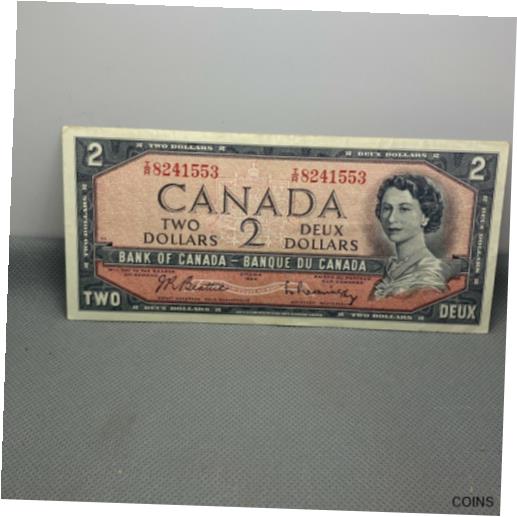ڶ/ʼݾڽա ƥ    [̵] 1954 Bank Of Canada Landscape Series 2 Canadian Dollar 8241553 Bank Notes