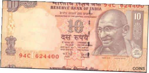 ڶ/ʼݾڽա ƥ    [̵] INDIA 10 Rs MASSIVE ERROR WITH SHIFTING &SERIAL NO ERROR