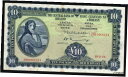 yɔi/iۏ؏tz AeB[NRC RC   [] IRELAND REPUBLIC 10 POUNDS P-66 1975 LADY HAZEL AUNC RARE MONEY BILL BANK NOTE