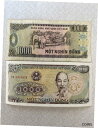 【極美品/品質保証書付】 アンティークコイン 硬貨 Viet Nam Bank Note: Vietnam, 1000 Mot Nghin Dong 1988 ...