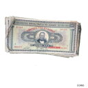 【極美品/品質保証書付】 アンティークコイン 硬貨 LOT 100 Banknotes 1000 Drachmai 1926 ND(1928) Greece H...