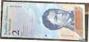 【極美品/品質保証書付】 アンティークコイン 硬貨 2012 VENEZUELA Crisp “DOS BOLIVARES
