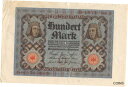 【極美品/品質保証書付】 アンティークコイン 硬貨 Germany 100 Mark 1.11.1920 Series S Circulated Banknot...