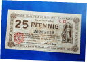 【極美品/品質保証書付】 アンティークコイン 硬貨 KOLN NOTGELD 25 PFENNIG 1920 EMERGENCY MONEY GERMANY B...