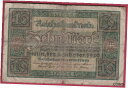 【極美品/品質保証書付】 アンティークコイン 硬貨 R* GERMANY 10 MARK 1920 P-67a USED DETAILS #3639 [送料無料...