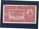 【極美品/品質保証書付】 アンティークコイン 硬貨 Hungary Small Korona Denominations 2 Korona Banknote 1...