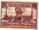 【極美品/品質保証書付】 アンティークコイン 硬貨 1920 Germany NORDER U GUDER 50 Phennig Notgeld / Bankn...