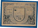 【極美品/品質保証書付】 アンティークコイン 硬貨 1920 DIMBACH Austria notgeld emergency paper money not...