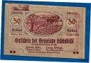 【極美品/品質保証書付】 アンティークコイン 硬貨 1920 Schonbichl AUSTRIA notgeld 50 Heller emergency pa...
