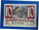 【極美品/品質保証書付】 アンティークコイン 硬貨 MONTABAUR NOTGELD 10 PFENNIG 1920 EMERGENCY MONEY GERM...