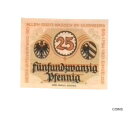 【極美品/品質保証書付】 アンティークコイン 硬貨 1920 Germany NURENBERG 25 Phennig Notgeld / Banknote [...