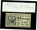 【極美品/品質保証書付】 アンティークコイン 硬貨 GERMANY 25pf 1920 POST WWI STADT QUEDLINBURG COAT OF A...